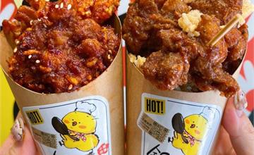 台南｜小雛鍋巴炸雞：顛覆傳統炸雞，獨家研發鍋巴炸雞X5種特製口味，多汁又層次感十足