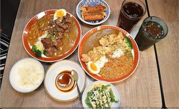 新北｜小吉咖哩：內用可以免費加飯、加麵、加咖哩！CP值超高雙醬咖哩，近板橋車站