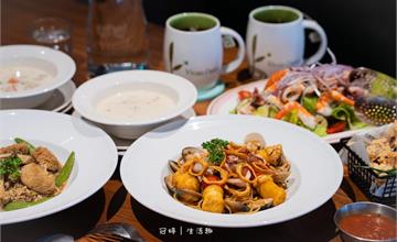 台南安平│苗圃義大利餐廳台南店：超人氣基隆三寶全餐，沒預定吃不到！台南義式餐廳推薦