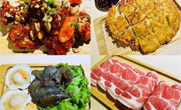 桃園｜燒桶子韓食烤肉：韓式料理大全餐！燒烤、海鮮煎餅、韓式炸雞，各種願望一次滿足