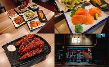 新北｜仨食酒碳燒食堂：板橋宵夜再+1！串燒、生魚片、鮮魚湯等海鮮料理，還有生啤暢飲