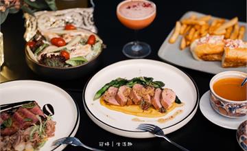 台北｜ONE RULE Taipei：高樓層景觀酒吧，Chill氛圍享受法式料理，音樂與美酒共譜質感體驗