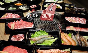 桃園｜赤富士日式無煙燒肉鍋物：肉肉控看過來！千元內頂級和牛、伊比利豬、啤酒喝到飽