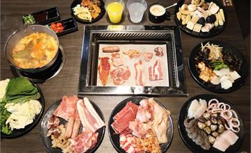 台南｜八道晟：高雄人氣店插旗台南！火烤雙享受，超過80種肉品、海鮮、蔬食吃到飽
