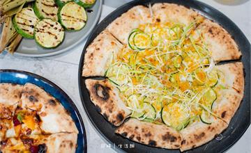 嘉義｜Pizzeria CHU朱氏披薩：現點現擀披薩，豪邁Mozarella起司加龍眼木窯烤