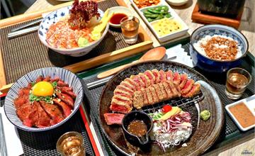 台南｜揪丼：在Focus重新開幕！人氣No.1超強炸牛排丼，鮮嫩透紅大份量超滿足！