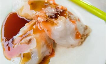 台南｜安平許家：清蒸肉圓一份只要35元，再點一碗魚丸湯止飢剛剛好，CP值爆表美食！
