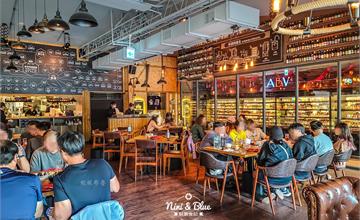 台中｜ABV地中海餐酒館：選擇障礙！全台唯一700款世界精釀啤酒長廊，侍酒師開瓶極具儀式感