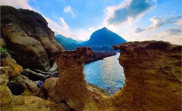 新北｜東北角秘境一日遊：水湳洞新秘境～大野狼、小綿羊岩、大頭狗岩，還有新版象鼻岩