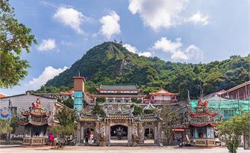 台南白河｜火山碧雲寺：香火鼎盛的關子嶺特色古廟，視野絕佳風景優美