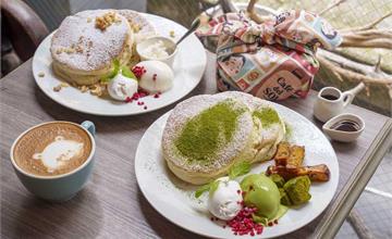 日本｜Cafe del SOL：「福岡第一鬆餅」人氣名店～主打口感膨鬆軟綿鬆餅，必點空氣感雲朵鬆餅