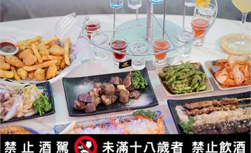 新北｜永和海神弄局餐酒Bar：近永安市場的舒適餐酒館，喝調酒談心看球賽！必點鹽焗蝦骰子牛