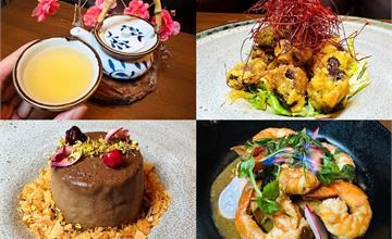 台北｜你覺得呢餐酒館：復古酒窖feat.現代霓虹風格，花草點綴質感調酒，一上桌就賞心悅目