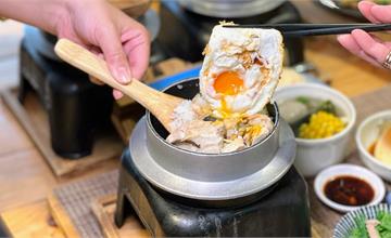 台南｜愛搭膳：結合台式料理的日式釜飯！選用台東池上冠軍米，Q彈濃香讓人想再來一碗