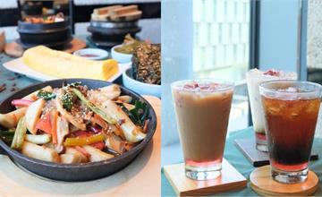 涓豆腐韓系奢潮新品上市！「有機玫瑰花xCAFÉ!N黑咖啡」漸層玫瑰拿鐵、韓式宮廷炒年糕，用餐再抽精品潮牌！