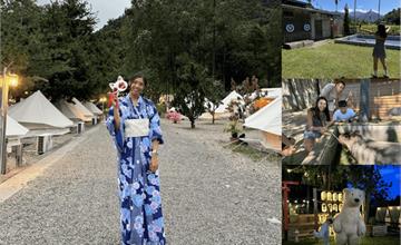 南投｜泊樂熊村：懶人露營活動超多！泡泡趴、和服體驗、看水豚君，親子同遊還能帶寵物
