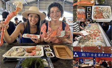 日本沖繩｜系滿魚市場：在地平價海鮮CP值高！壽司蓋飯通通有，大推生蠔、甜蝦與帝王蟹