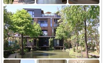 宜蘭｜旅樹Treehouse：幽靜池水、綠蔭環繞，檜木香質感套房，宛如回歸大自然的放鬆感