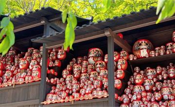 日本｜關西4大特色神社：IG超火達摩神社「勝尾寺」、壯觀巨獅「難波八阪神社」一次看！