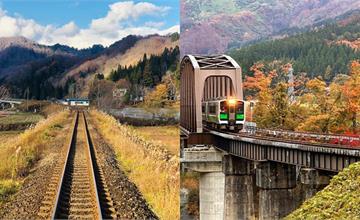 日本東北賞楓列車攻略：秋田內陸線、只見線列車，搭乘方式、拍攝景點必收！