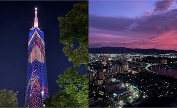 日本｜福岡塔：只要5百日圓，就可飽覽福岡山海景色，在日本第三高觀光塔將美景盡收眼底