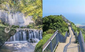 新北｜新北戶外景點小百科：靜謐茶園山巒、忘憂海景步道、俯瞰大台北市容、油畫般夢幻彩壁，登山步道、遺世仙境，欣賞城市與山林之美！
