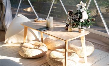 苗栗｜年度限定！Glamping Hygge Hill ，「冬之相聚」享受冬⽇的北歐幸福感 