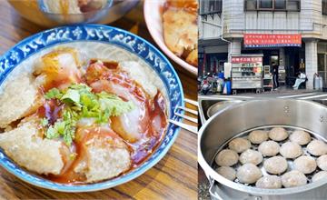台中｜古早味阿嬤手工肉圓：主打現點現炸脆皮肉圓，在地老字號人氣名店，筒仔米糕更搶手！
