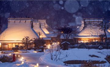 日本｜京都冬季祭典推薦：美山雪燈廊、長岡梅花祭、宮津奇祭蛇綱，體驗傳統與自然之美！