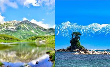 日本｜日本北陸景點推薦！搭JR PASS到富山、雨晴海岸看海，必看立山黑部雪之大谷美景