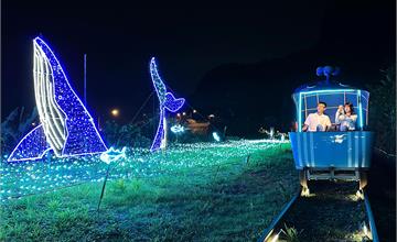 新北深澳鐵道自行車：燦爛夏夜山海騎「鯨」艷登場浪漫「騎」蹟啟程！	