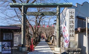 日本山梨｜富士山下宮小室淺間神社：寧靜莊嚴的在地千年神社，著名神馬御神籤值得收藏
