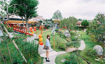 花佈院：開箱彰化最美中式庭園餐廳，全台首創「屋頂上的花園」太吸睛！