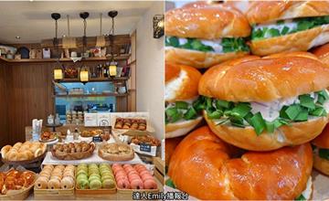 台中｜Bagel＆Bagels貝與果：貝果控必朝聖！超人氣韭菜洋蔥乳酪，餡料層次豐富，一吃就上癮！