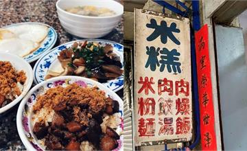 台南美食無名米糕（炮店米糕）在地人天天排隊的銅板美食