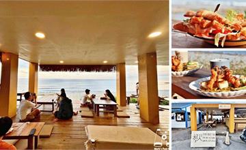 蘭嶼旅人：海景第一排網美餐廳！必吃爆漿蝦堡，邊享用美食邊賞無敵夕陽