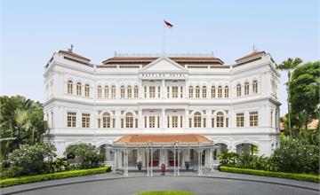 新加坡萊佛士酒店榮獲「全球50最佳酒店」第五名！