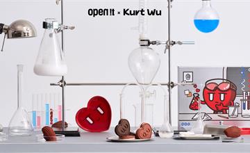 open it. 攜手人氣藝術家 Kurt Wu 推出聖誕聯名禮盒！