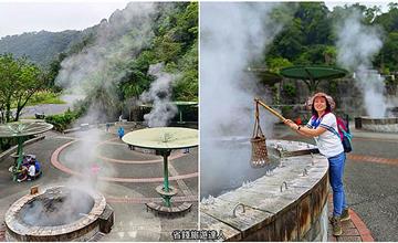 宜蘭｜鳩之澤溫泉：體驗溫泉蛋DIY、戶外石頭大眾湯，走訪森林步道與吊橋欣賞溪谷風光