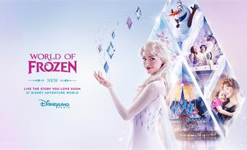 巴黎迪士尼樂園明年3月重磅升級！全新主題園區「冰雪奇緣世界」登場