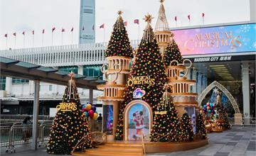 香港海港城X香港迪士尼樂園，打造全港最大規模聖誕活動！