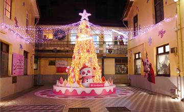審計新村Xfoodpanda打造粉紅耶誕村！市集、飄雪時間一次看！