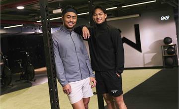 lululemon x 林家正、徐若熙，演繹 License to Train 服飾