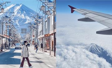 飛東京選機位攻略｜解鎖飛機上看富士山！上帝視角真的太美