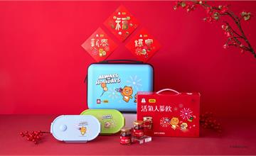 正官庄活氣人蔘飲 x Kakao Friends推超萌過年禮盒！