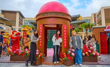 桃園華泰名品城新造景登場！新春優惠好拍好買，走春就來這！