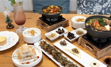 台中 栗花蔬食料理：舊城區裡的古典浪漫，一場中西合璧的蔬食盛宴