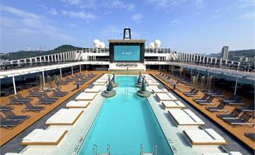 開箱亞洲最豪華郵輪：MSC地中海榮耀號！獨家海上樂園，奢華又好玩