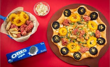 必勝客×OREO推「OREO餅乾台味鹹酥雞比薩」甜鹹衝擊美味上癮！