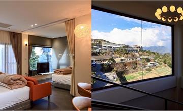 阿里山璦勒芬莊園民宿！在房內看日出，頂樓還有泳池